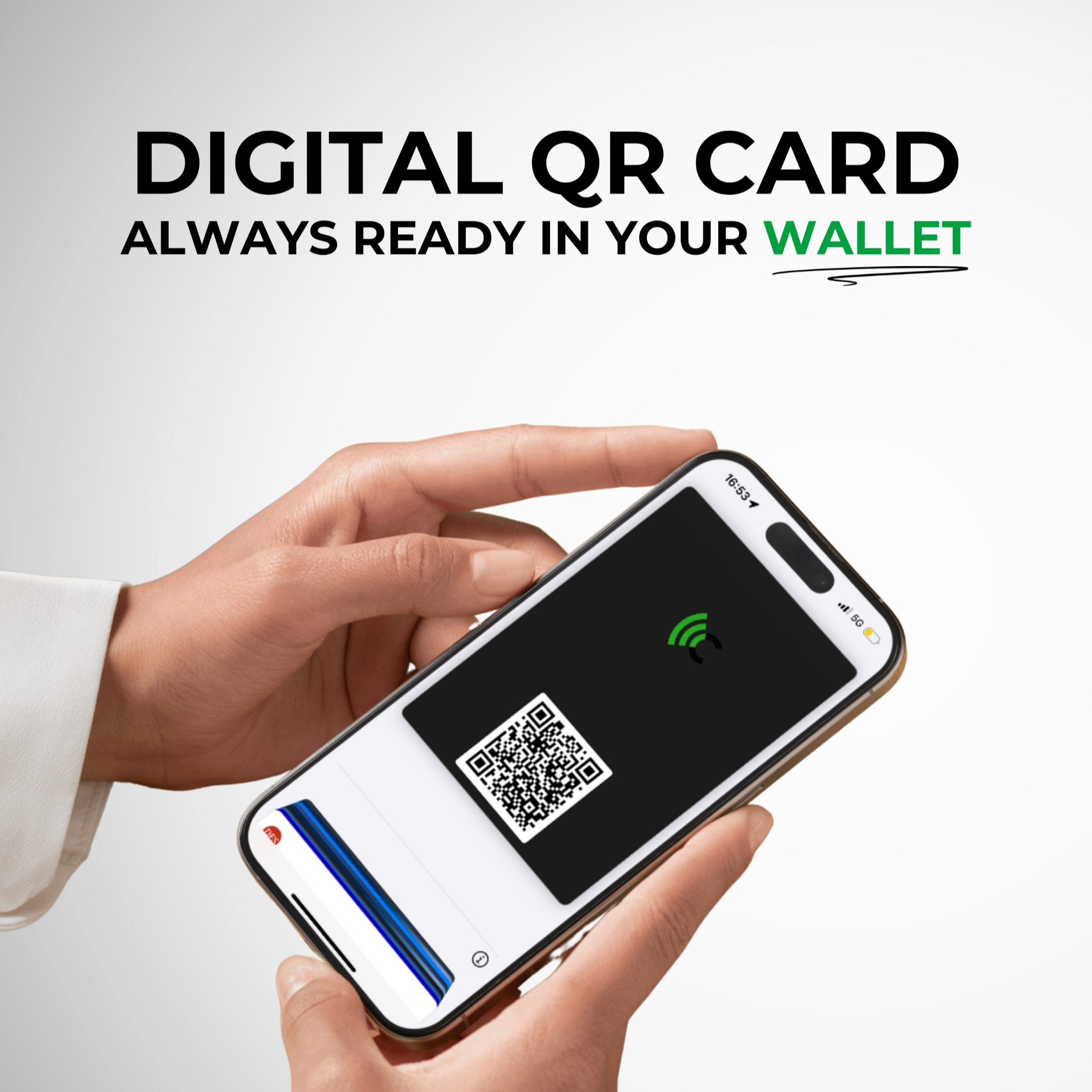 Digital Card - Business Wallet Card - Contact Less Digital