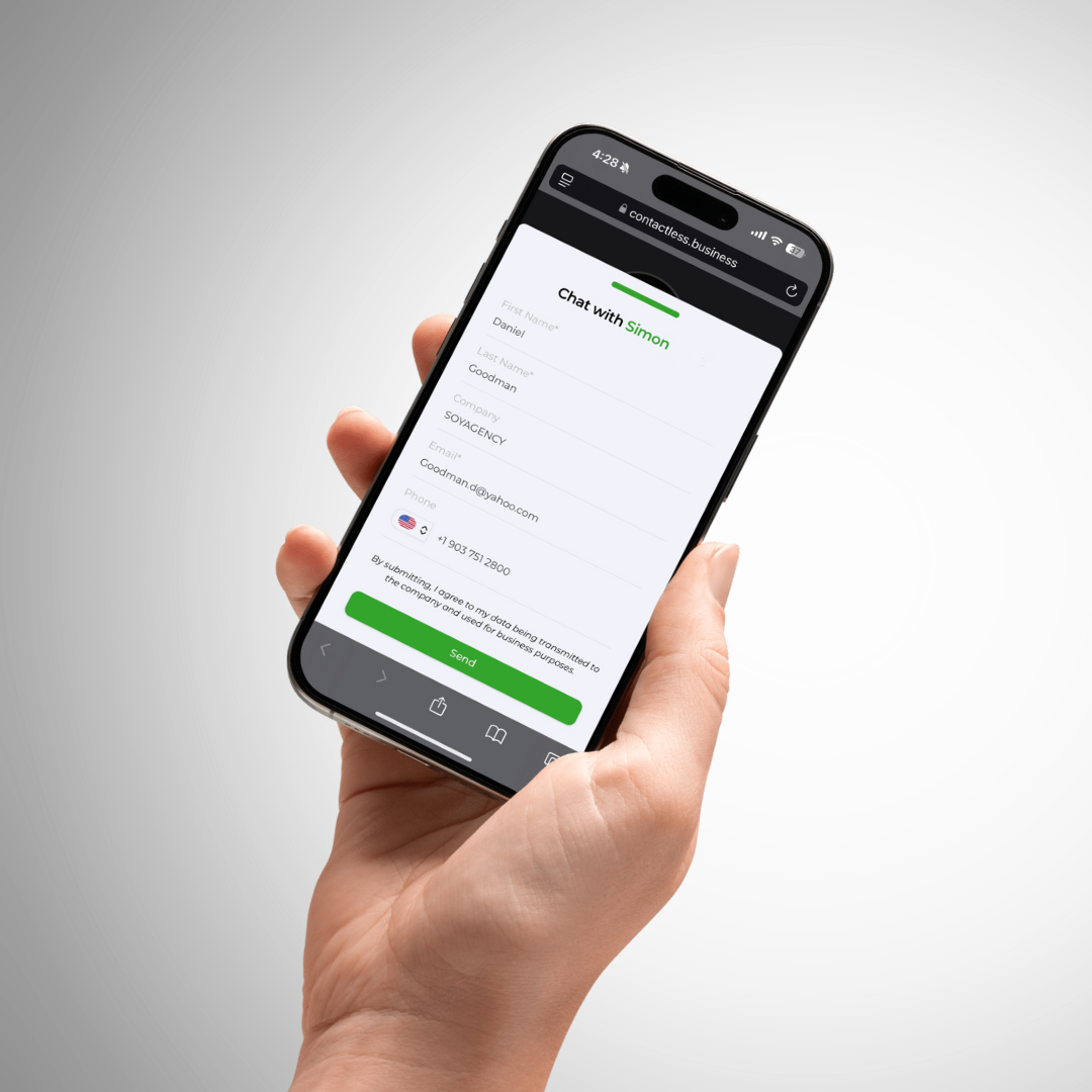 Smart Card - Business Card NFC - Contact Less PVC Classic